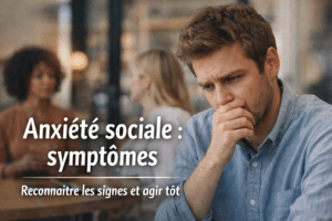 Anxiété sociale : symptômes (comment les reconnaître et agir)