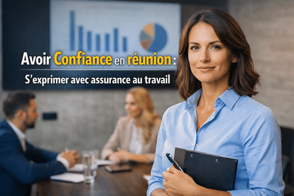 Avoir confiance en réunion : s’exprimer avec assurance au travail
