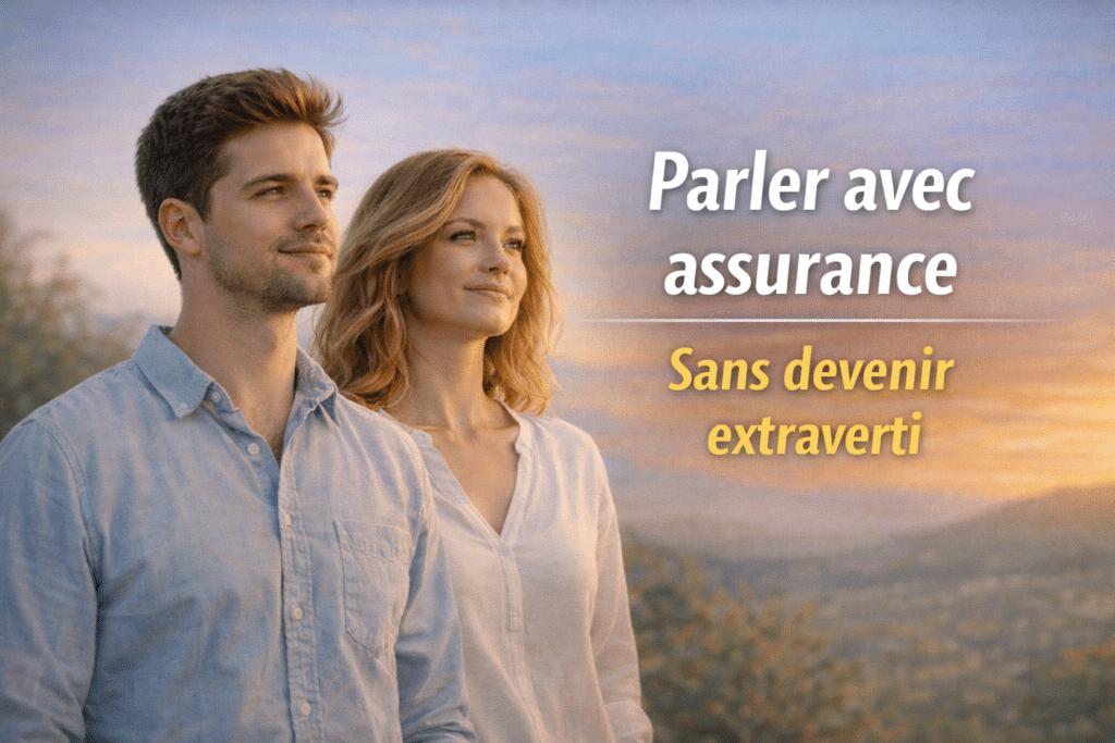 Comment parler avec assurance sans devenir extraverti