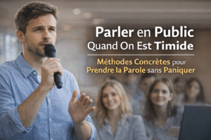 Parler en public quand on est timide - méthodes concrètes pour prendre la parole sans paniquer