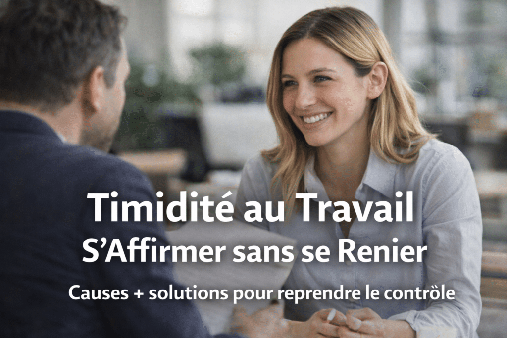 Timidité au travail - comment s’affirmer sans se renier