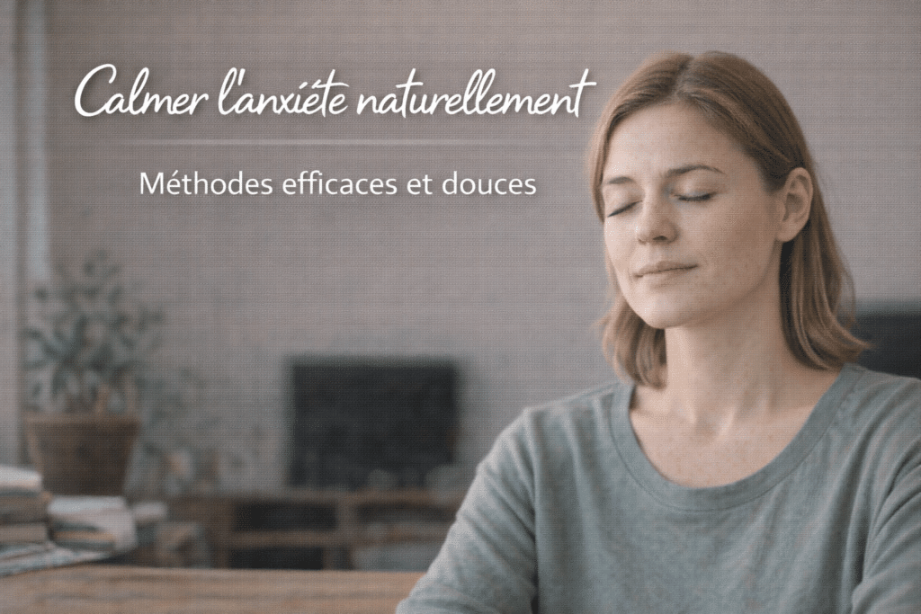 Calmer l’anxiété naturellement : retrouver le calme intérieur