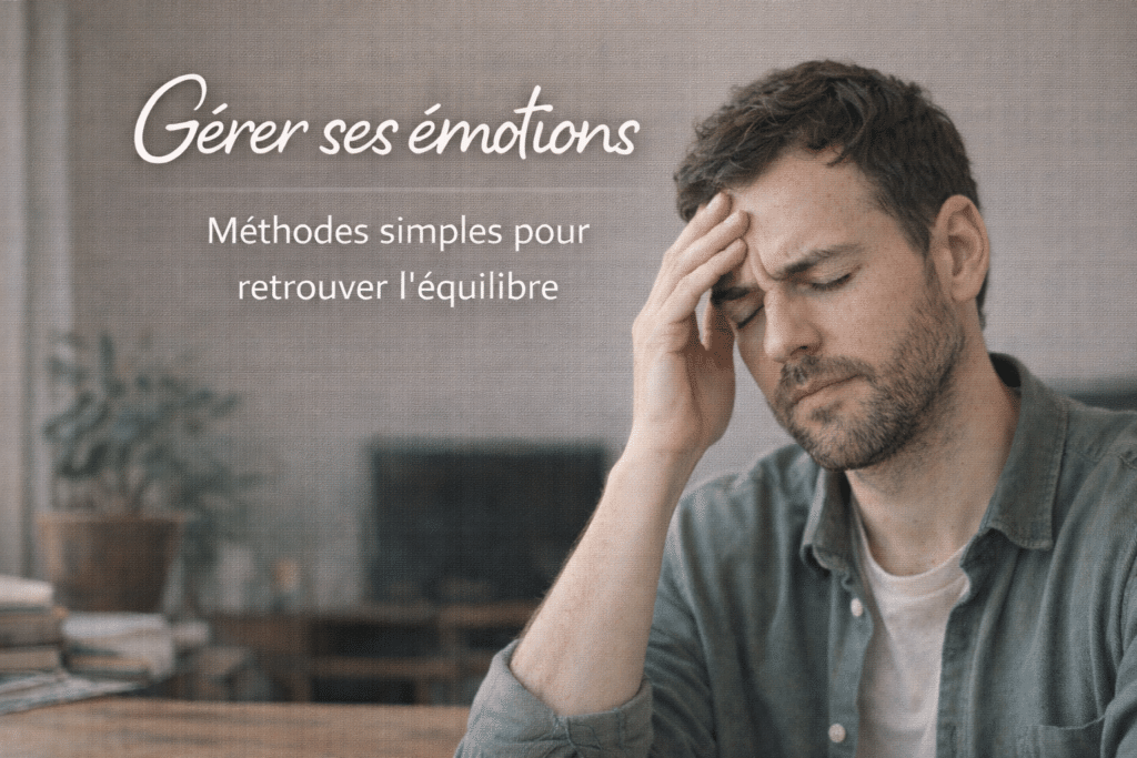 Comment gérer ses émotions sans les refouler