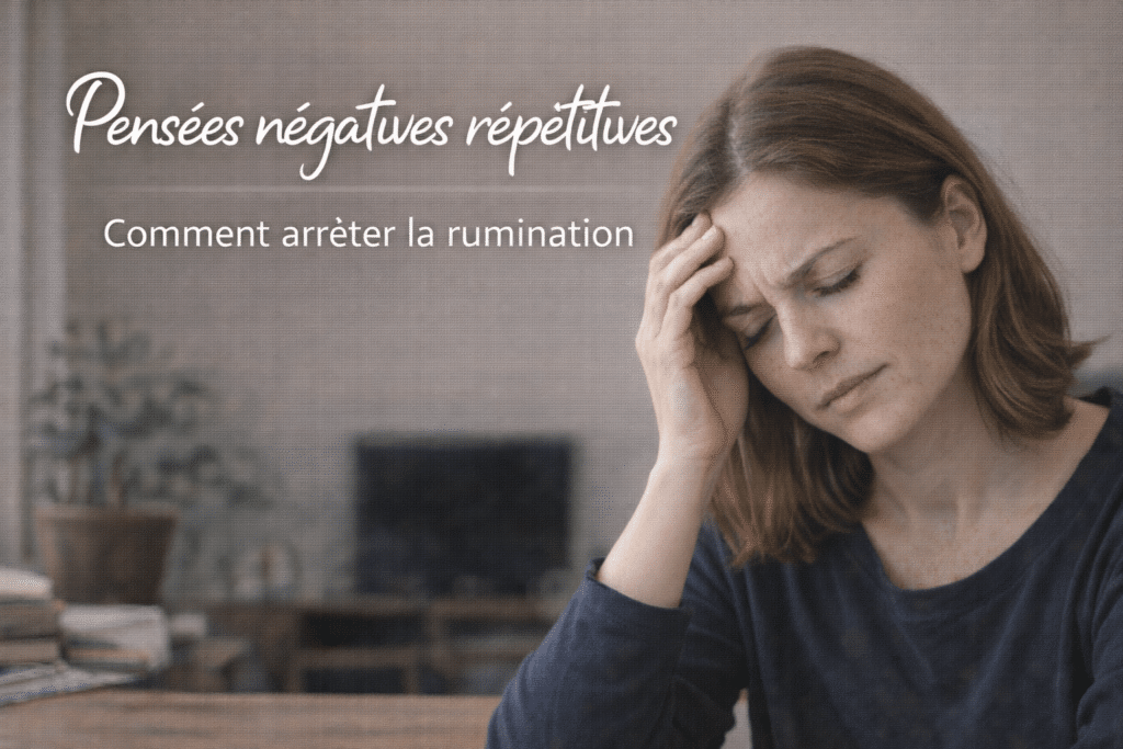 Pensées négatives répétitives : comprendre et apaiser la rumination